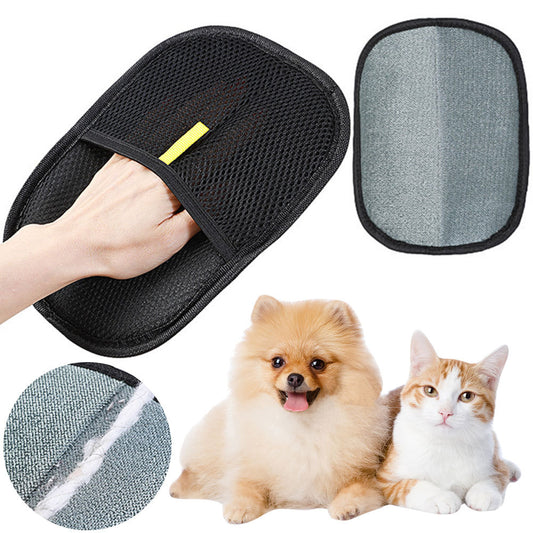 Pet Hair Remover Mitt Pet Hair Remover Gloves Deshedding Brush Glove For Dog Cat